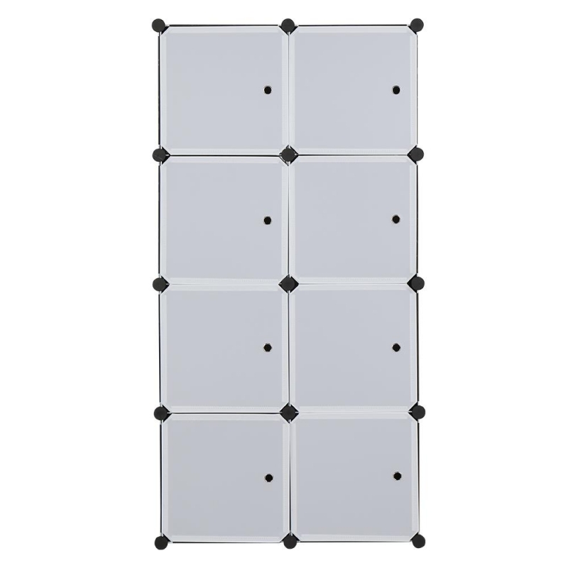 Ktaxon Portable Wardrobe Closets,8-Cube 14