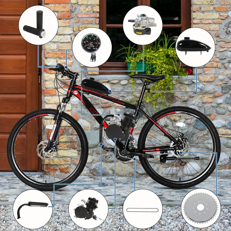 Ktaxon bicycle motor hotsell kit
