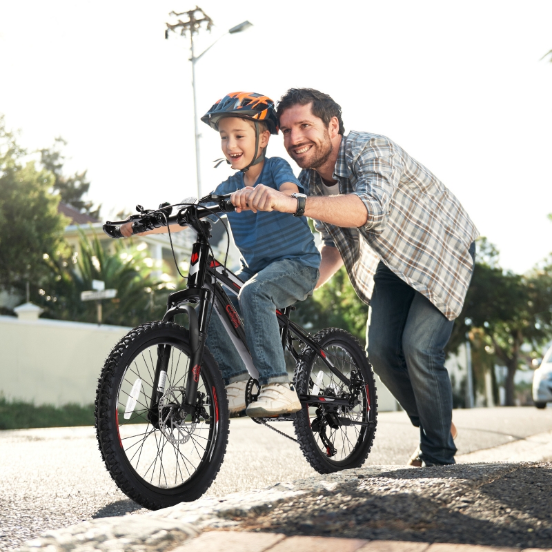 Ktaxon 20 Inch Mountain Bike for Kids Ages 7-12 Year Old, 21 Speed