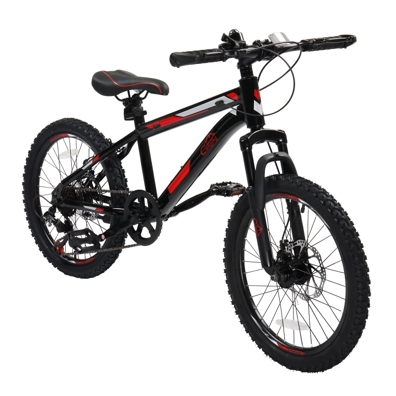 Ktaxon 20 Inch Mountain Bike for Kids Ages 7-12 Year Old, 21 Speed