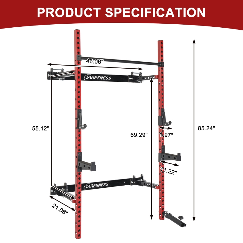 Space needed for squat rack deals