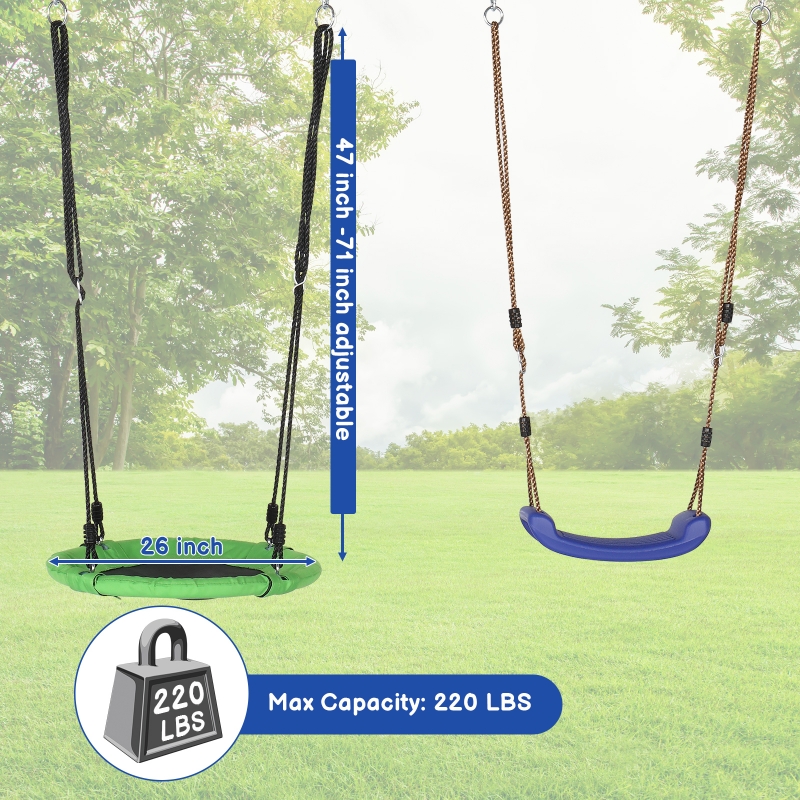  550lbs Swing Stand A Frame Heavy Duty, 71” Height Full