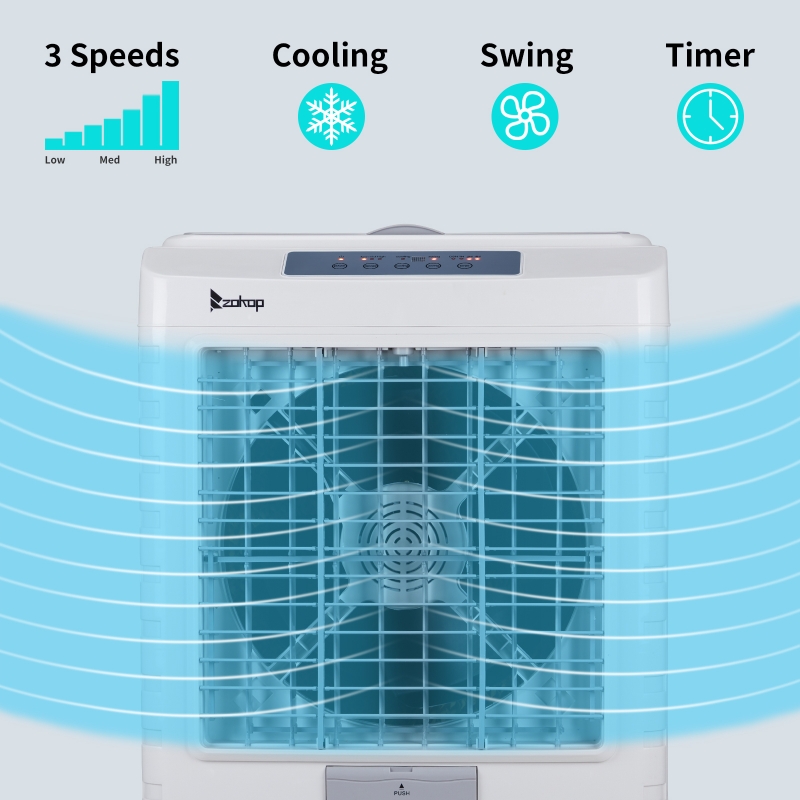 Ktaxon 50L Portable Evaporative Air Cooler AC Fan 13.2 Gallon Indoor