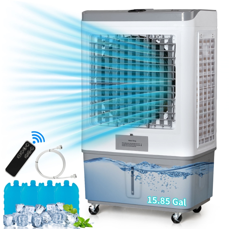 Ktaxon 40L Portable Evaporative Air Cooler AC Fan 10.57 Gallon Indoor