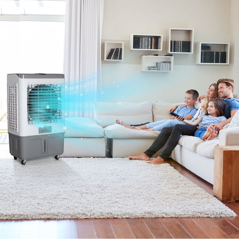 Ktaxon 40L Portable Evaporative Air Cooler AC Fan 10.57 Gallon Indoor