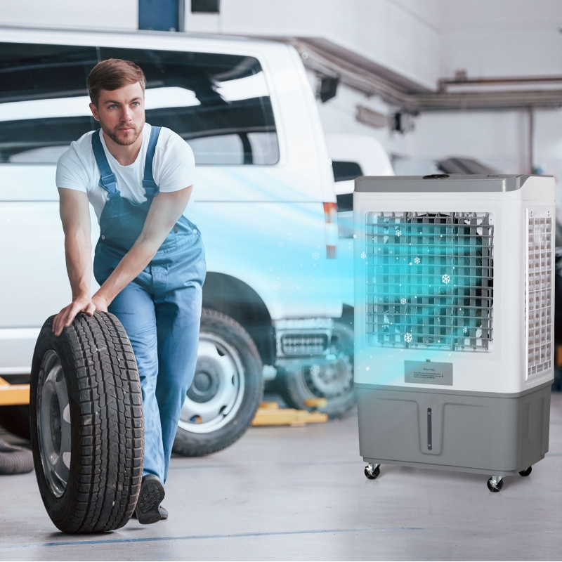 Ktaxon 30L Portable Evaporative Air Cooler AC Fan Indoor/Outdoor