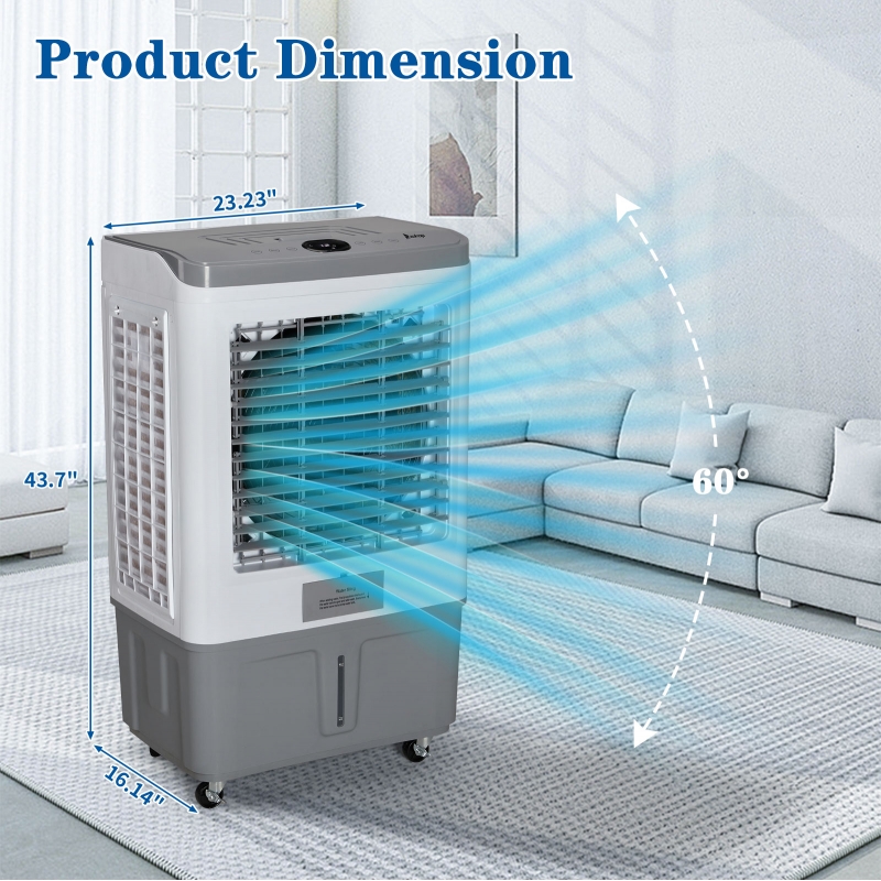 Ktaxon 30L Portable Evaporative Air Cooler AC Fan Indoor/Outdoor