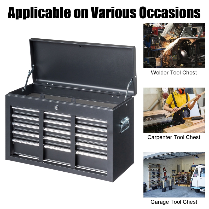 美品❗️canyon  blues テックベスト　ブラック　XL Ktaxon Tool Box, Portable 5 Drawer Steel Toolbox with Top Storage