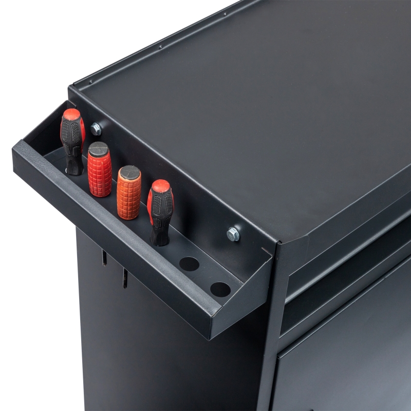 Ktaxon 4-Drawer 2-IN-1 Rolling Tool Chest Storage Cabinet