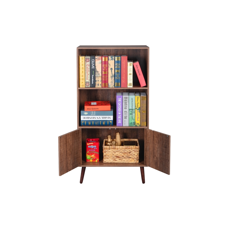 Ktaxon 2Tier Bookshelf, Floor Standing Display Rack 2 Open