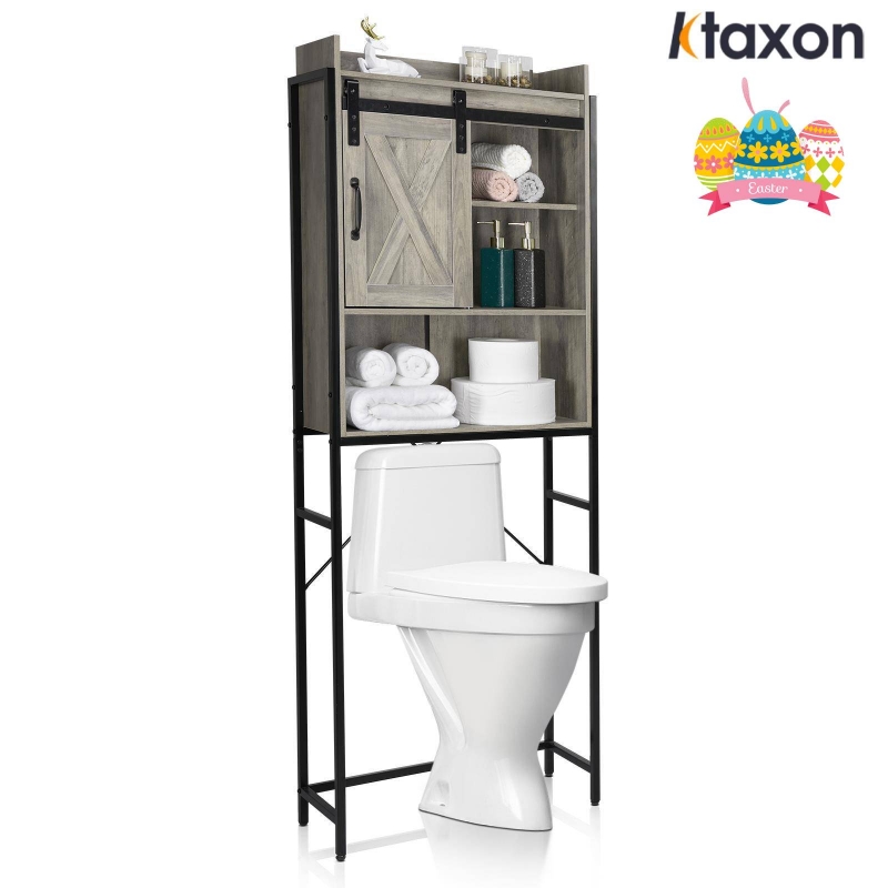 Ktaxon 64 Tall Bathroom Storage Cabinet Organizer, Freestanding