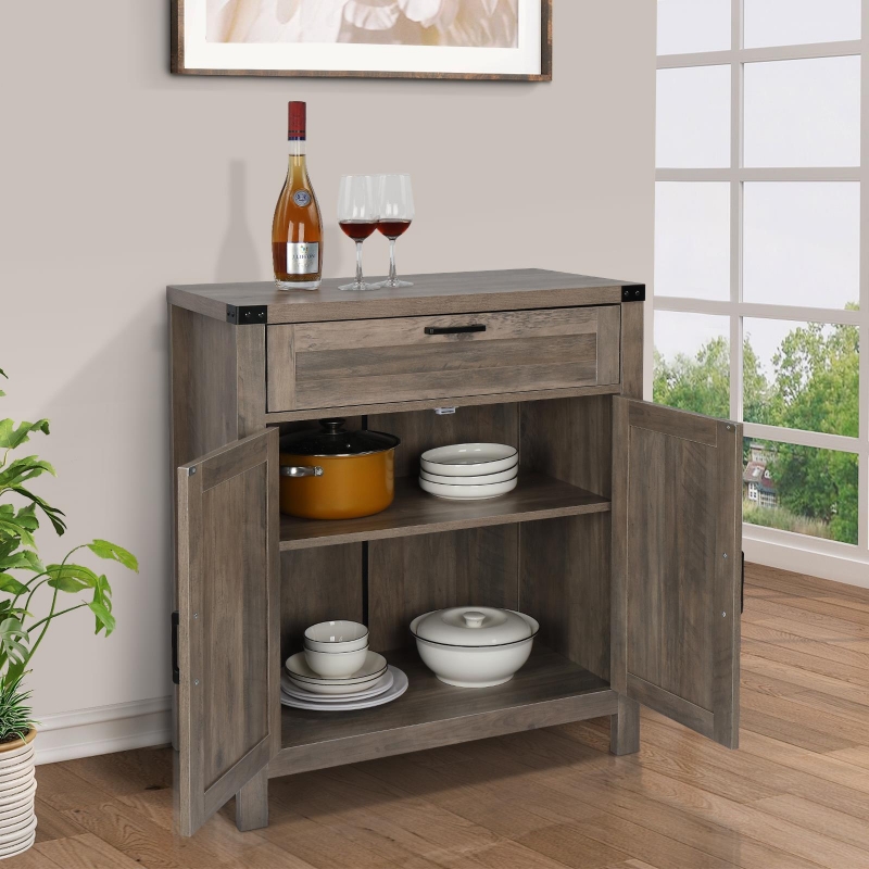 Modern farmhouse top storage cabinet