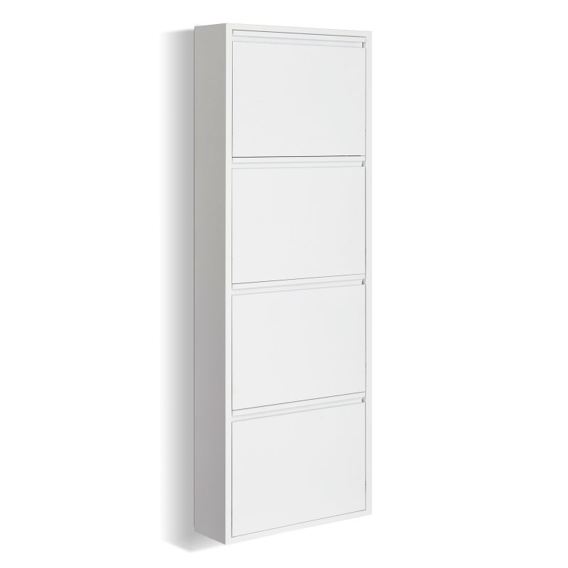 Ktaxon Modern Metal Shoe Cabinet, Sturdy Entryway Shoe