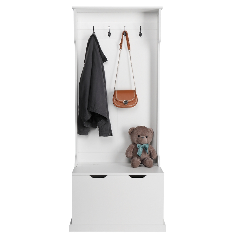 White hallway sales storage unit