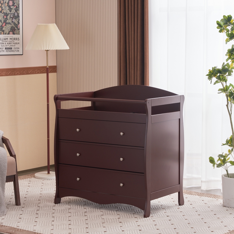 Changing table rails for dresser outlet
