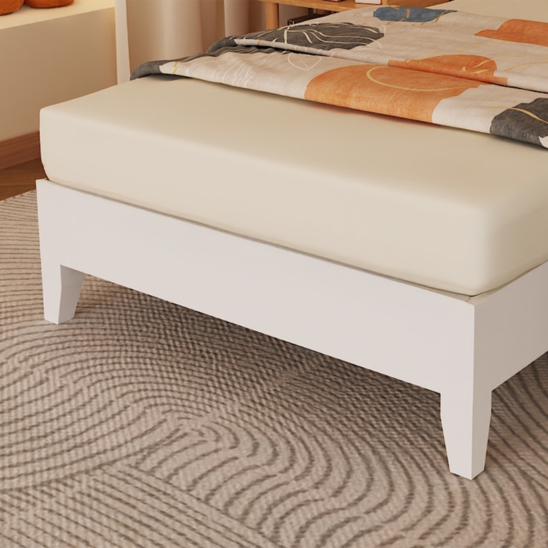 Ktaxon Twin Size Set of 2 Bed Frame with Double Slat Headboard