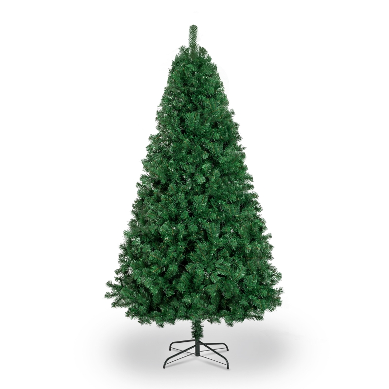 Ktaxon Half Christmas Tree, 7 Ft Artificial Xmas Tree with 881
