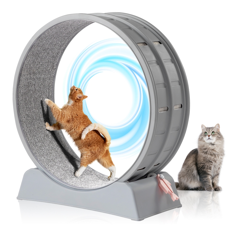 猫　30 Ktaxon 30'' Cat Treadmill Exercise Running Wheel for Fitness