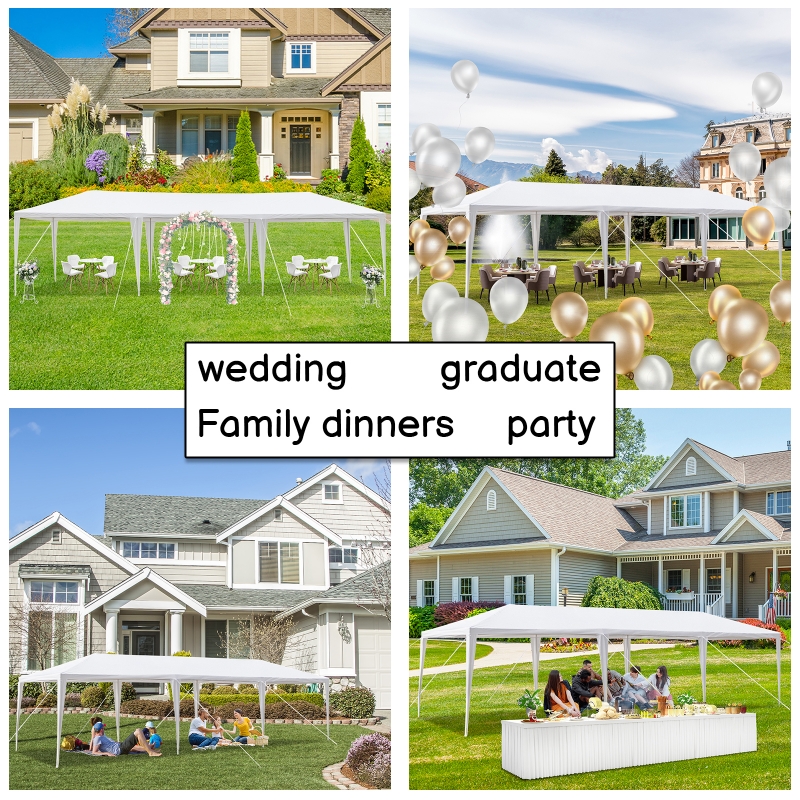 Ktaxon 10'x30' Upgraded w/ No Side Gazebo Canopy Outdoor Party