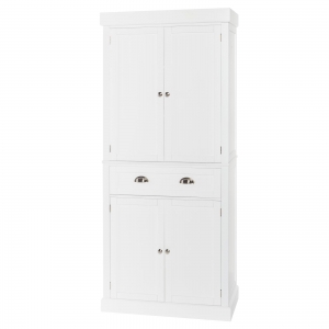 72 Inch Freestanding Kitchen Pantry Cabinet 4 Doors Storage