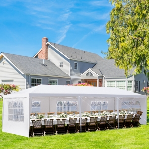 Ktaxon 10'x30' Canopy Tent Wedding Party Tent with Removable